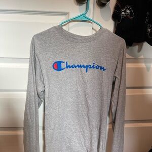 Champion Heather Gray Crewneck Tee